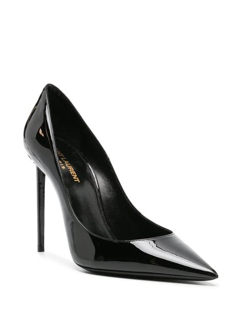 Saint Laurent Zoe 110m Patent Leather Pumps .